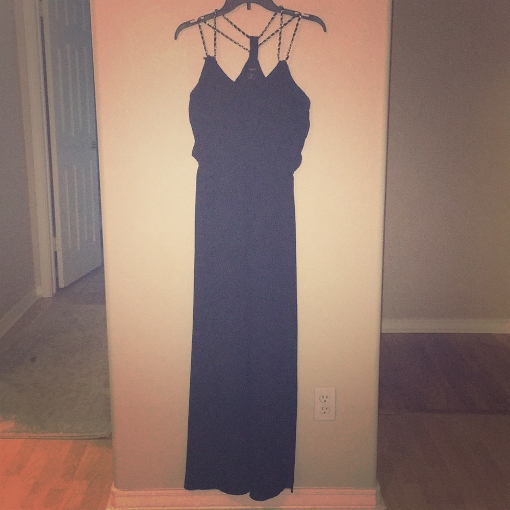 Long black dress